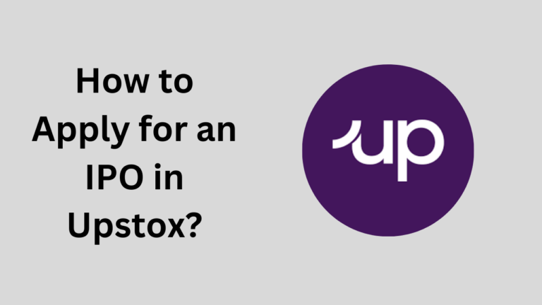 How to Apply for an IPO in Upstox?